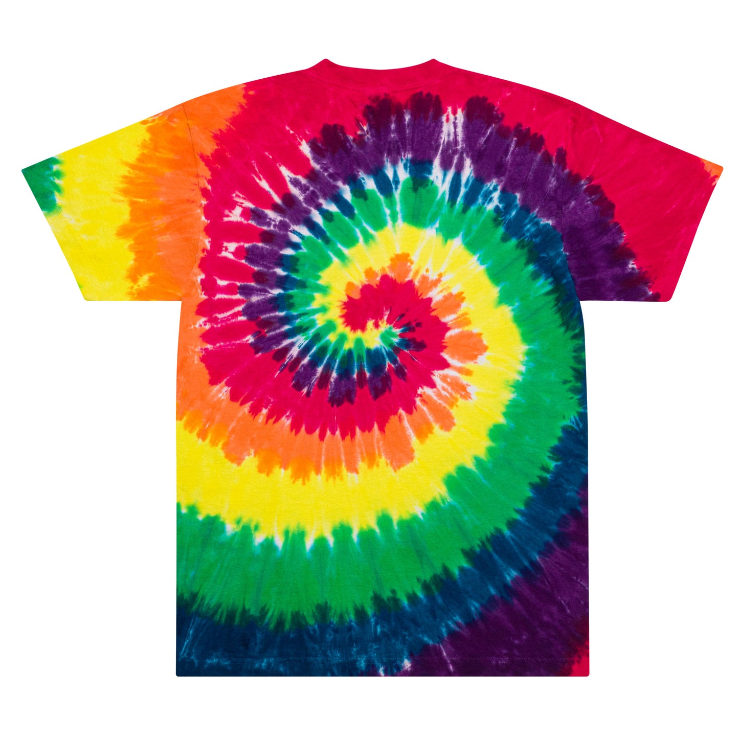 MELSELLSWHAT Oversized tie-dye embroidered t-shirt