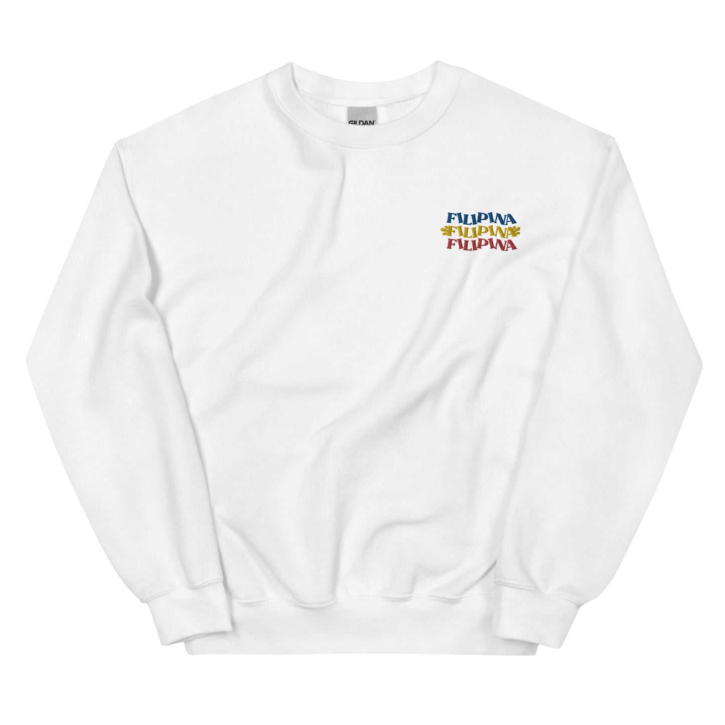 Filipina Crew Embroidered Sweatshirt
