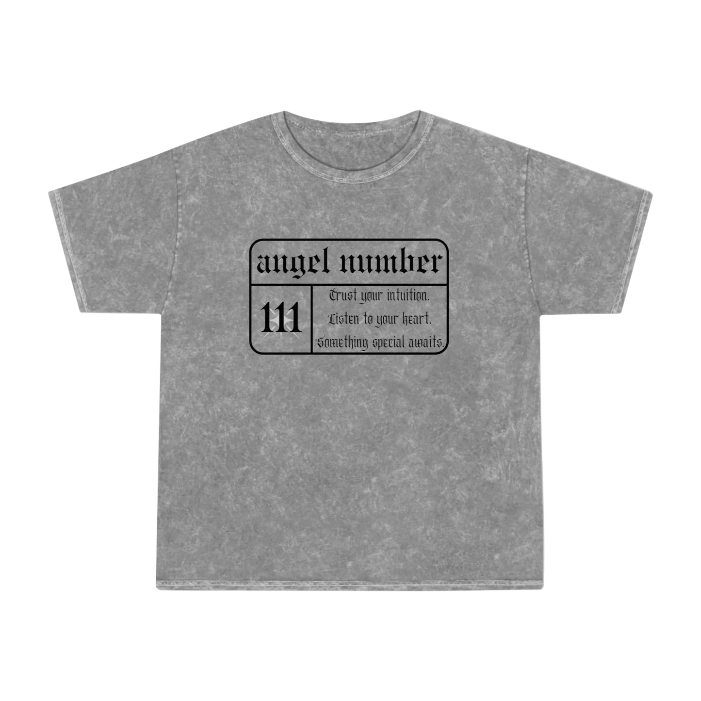 Angel Number *111* Mineral Wash Tee