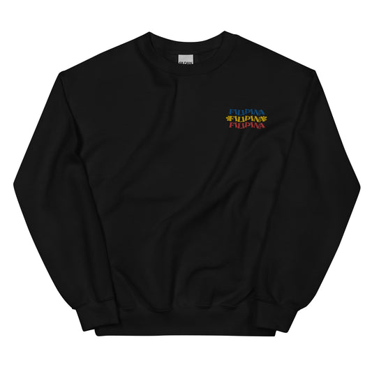 Filipina Crew Embroidered Sweatshirt