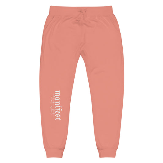 Manifest That Shit Unisex fleece sweatpants/joggers